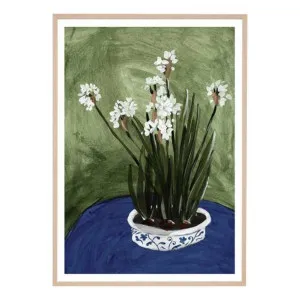 Petite Blooms Framed Print in 45 x 62cm by OzDesignFurniture, a Prints for sale on Style Sourcebook