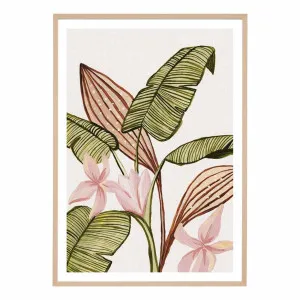 Tropical Blooms 2 Framed Print in 33 x 45cm by OzDesignFurniture, a Prints for sale on Style Sourcebook