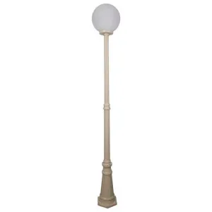 Siena Italian Made IP43 Exterior Post Light, Tall, 1 Light, 30cm, Beige by Domus Lighting, a Lanterns for sale on Style Sourcebook
