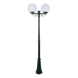 Siena Italian Made IP43 Exterior Post Light, Tall, 2 Light, 30cm, Green by Domus Lighting, a Lanterns for sale on Style Sourcebook