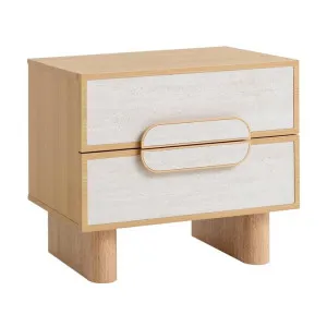 Solveig Bedside Table - Natural by Interior Secrets - AfterPay Available by Interior Secrets, a Bedside Tables for sale on Style Sourcebook