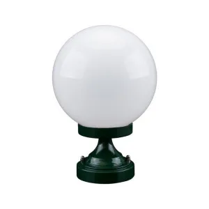 Siena Italian Made IP43 Exterior Pillar Light, Short, 20cm, Green by Domus Lighting, a Lanterns for sale on Style Sourcebook