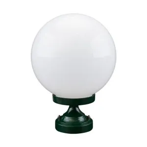 Siena Italian Made IP43 Exterior Pillar Light, Short, 25cm, Green by Domus Lighting, a Lanterns for sale on Style Sourcebook