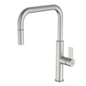 Caroma Urbane II Lead Free Pull Out Sink Mixer - Brushed Nickel by Caroma, a Kitchen Taps & Mixers for sale on Style Sourcebook