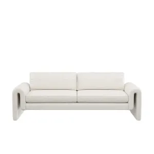 Kole Sofa - White Boucle by Urban Road, a Sofas for sale on Style Sourcebook