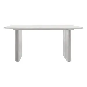 Gabino Dining Table 180 x 105cm in White by OzDesignFurniture, a Dining Tables for sale on Style Sourcebook