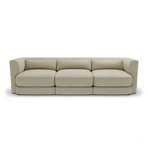 Santa Monica Modular Armless Sofa Callala Almond - 3 Seater by James Lane, a Sofas for sale on Style Sourcebook