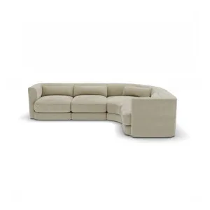 Santa Monica Modular Corner Sofa Callala Almond - 4 Seater by James Lane, a Sofas for sale on Style Sourcebook