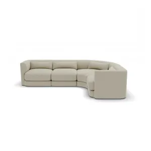 Santa Monica Modular Corner Sofa Tritan Almond - 4 Seater by James Lane, a Sofas for sale on Style Sourcebook