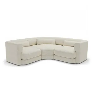 Santa Monica Modular Corner Sofa Ovis Ecru White - 3 Seater by James Lane, a Sofas for sale on Style Sourcebook