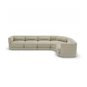 Santa Monica Modular Corner Sofa Callala Almond - 5 Seater by James Lane, a Sofas for sale on Style Sourcebook