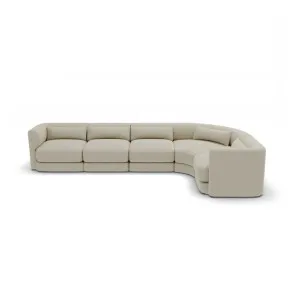 Santa Monica Modular Corner Sofa Tritan Almond - 5 Seater by James Lane, a Sofas for sale on Style Sourcebook