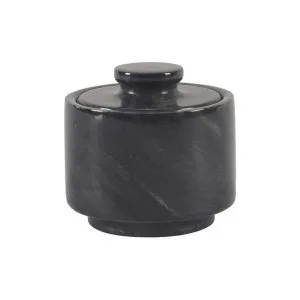 Marston Marble Salt Cellar, Black by Marble Realm, a Kitchen Organisers & Storage for sale on Style Sourcebook