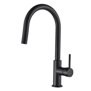 Projix Pull-Out Sink Mixer Lf | Made From Brass In Black By Raymor by Raymor, a Kitchen Taps & Mixers for sale on Style Sourcebook