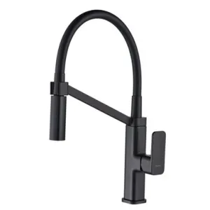 Sigma Sink Mixer With Detachable Hose Lf | Made From Brass In Black By Raymor by Raymor, a Kitchen Taps & Mixers for sale on Style Sourcebook