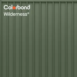 Wilderness® (Classic Finish - Fencing Range) by COLORBOND® steel, a Steel Fencing for sale on Style Sourcebook