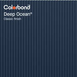 Deep Ocean® (Classic Finish - Corrugated Profile) by COLORBOND® steel, a Steel Roofing for sale on Style Sourcebook