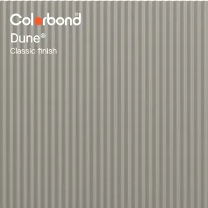 Dune® (Classic Finish - Corrugated Profile) by COLORBOND® steel, a Steel Roofing for sale on Style Sourcebook