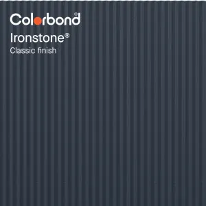 Ironstone® (Classic Finish - Corrugated Profile) by COLORBOND® steel, a Steel Roofing for sale on Style Sourcebook