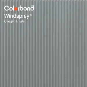 Windspray® (Classic Finish - Corrugated Profile) by COLORBOND® steel, a Steel Roofing for sale on Style Sourcebook