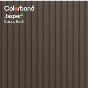 Jasper® (Classic Finish - Standing Seam Profile) by COLORBOND® steel, a Steel Cladding for sale on Style Sourcebook