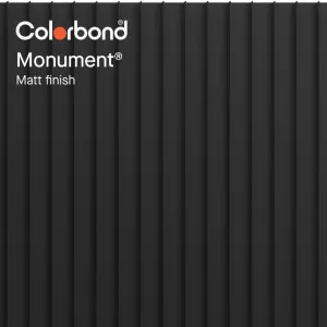 Monument® (Matt Finish - Standing Seam Profile) by COLORBOND® steel, a Steel Cladding for sale on Style Sourcebook