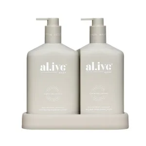 Wash & Lotion Tray- Sea Cotton & Coconut by al.ive body, a Bath Accessory Sets for sale on Style Sourcebook