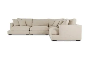 Long Beach 4pc Corner Sofa, Sienna Natural, by Lounge Lovers by Lounge Lovers, a Sofas for sale on Style Sourcebook