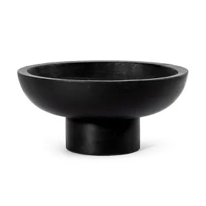 Ursula Decorative Bowl Black - 32cm x 15cm by James Lane, a Decor for sale on Style Sourcebook