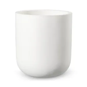 Dora Concrete Planter White - 30cm x 34cm by James Lane, a Plant Holders for sale on Style Sourcebook