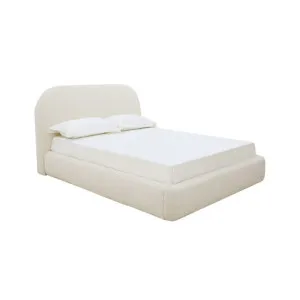 Capri Lift Bed Boucle Ivory by James Lane, a Beds & Bed Frames for sale on Style Sourcebook