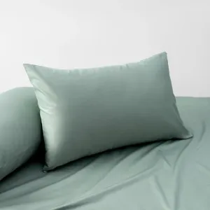 Accesorize Bamboo Cotton Sage Standard Pillowcase Pair by null, a Pillow Cases for sale on Style Sourcebook