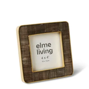 Anika Horn 4x4" Photo Frame - 14 x 1 x 14cm by Elme Living, a Photo Frames for sale on Style Sourcebook