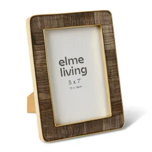 Anika Horn 5x7" Photo Frame - 17 x 1 x 22cm by Elme Living, a Photo Frames for sale on Style Sourcebook