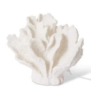 Coral Lamp Leaf - 34 x 24 x 30cm by Elme Living, a Table & Bedside Lamps for sale on Style Sourcebook