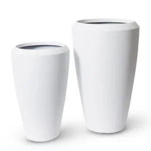 Malik Tall Planter Set of 2 - 48 x 48 x 70cm by Elme Living, a Plant Holders for sale on Style Sourcebook