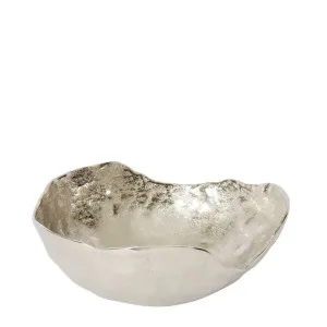 Odina Bowl Silver - 28cm x 27cm by James Lane, a Decor for sale on Style Sourcebook