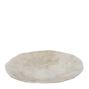 Odette Bowl Silver - 48cm x 48cm by James Lane, a Decor for sale on Style Sourcebook