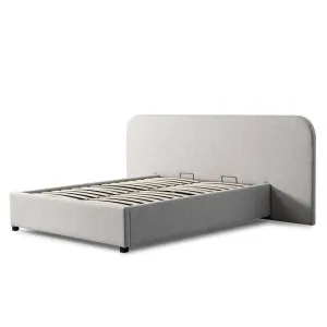 Greta Queen Sized Bed Frame - Clay Grey with storage by Interior Secrets - AfterPay Available by Interior Secrets, a Beds & Bed Frames for sale on Style Sourcebook