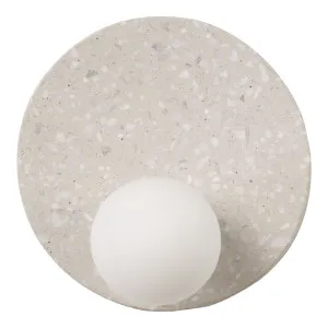 Ayla White Artificial Stone Wall Lamp by Urban Road, a String & Decorative Lighting for sale on Style Sourcebook