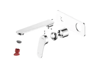 Winton Wall Mixer Set 200mm Spout (Trim Kit Only) Chrome Lf In Chrome Finish By Raymor by Raymor, a Bathroom Taps & Mixers for sale on Style Sourcebook