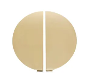 Arc Solid Brass Pull Handle - XL by Temple & Webster, a Door Knobs & Handles for sale on Style Sourcebook