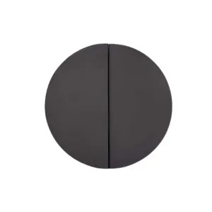 Arc Black Solid Brass Pull Handle - L by Temple & Webster, a Door Knobs & Handles for sale on Style Sourcebook