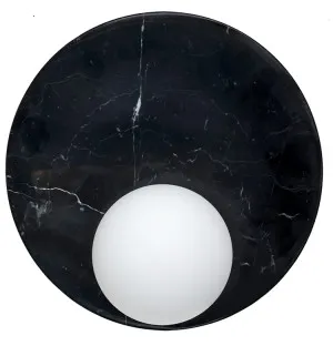 Lux Black & White Root Marble Wall Lamp by Hardware Concepts, a Wall Lighting for sale on Style Sourcebook