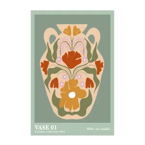 Vase, Style A , By Miho Art Studio by Gioia Wall Art, a Prints for sale on Style Sourcebook