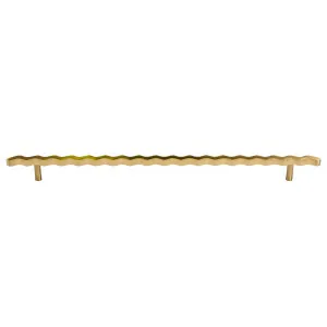 Ziggie Solid Brass pull Handle - XL by Temple & Webster, a Door Knobs & Handles for sale on Style Sourcebook