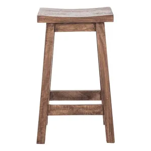 Seacliff Stool in Mangowood Havana Stain by OzDesignFurniture, a Bar Stools for sale on Style Sourcebook