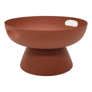 Alli Bowl 35.5x20cm in Rust by OzDesignFurniture, a Decorative Plates & Bowls for sale on Style Sourcebook