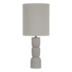 Melvin Table Lamp 30 x 69cm in Grey by OzDesignFurniture, a Table & Bedside Lamps for sale on Style Sourcebook