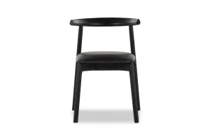 Ollie Dining Chair, Black, by Lounge Lovers by Lounge Lovers, a Dining Chairs for sale on Style Sourcebook